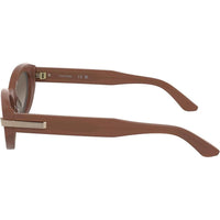 Calvin Klein Gafas de Sol para Mujer con Diseño Sofisticado, Estilo Ojo de Gato, Rosa Opalina con Lente Gradiente