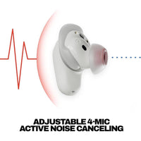 Skullcandy Method 360 ANC Auriculares Inalámbricos con Sonido Bose, Cancelación de Ruido, Resistente a Agua y Sudor
