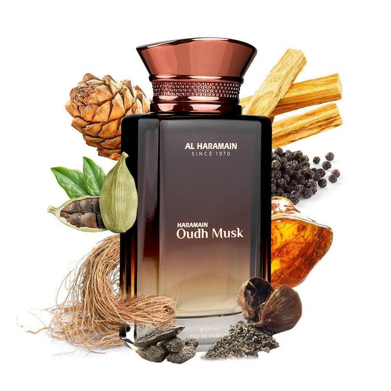 Al Haramain Oudh Musk for Men EDP Spray