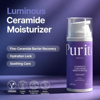 Purito Luminous Ceramide Moisturizer Crema Facial Hidratante 100ml Vegano