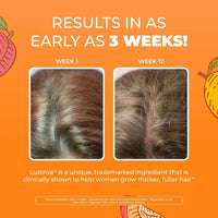MaryRuth Organics Multivitamínico líquido para el cabello con Biotina 10000mcg, clínicamente probado para un cabello más grueso