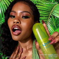 Perfume de fragancia de aceite graso NYX Cutie aroma de coco para cabello y cuerpo con melocotón y manzana vegano