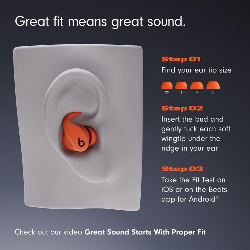 Beats Powerbeats Fit - Auriculares Inalámbricos Anaranjado