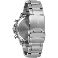 Bulova Marine Star Series C Reloj de Cuarzo Cronógrafo para Hombre con Esfera Negra y Acero Inoxidable