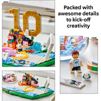 LEGO Lionel Messi, Set de Construcción para Niños y Niñas, Edad 10+, Regalo Coleccionable de Fútbol con Placa Decorativa