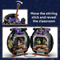 LEGO Harry Potter Cauldron: Secret Potions - Juguete de aula para niñas y niños con minifiguras y Patronus de Hermione
