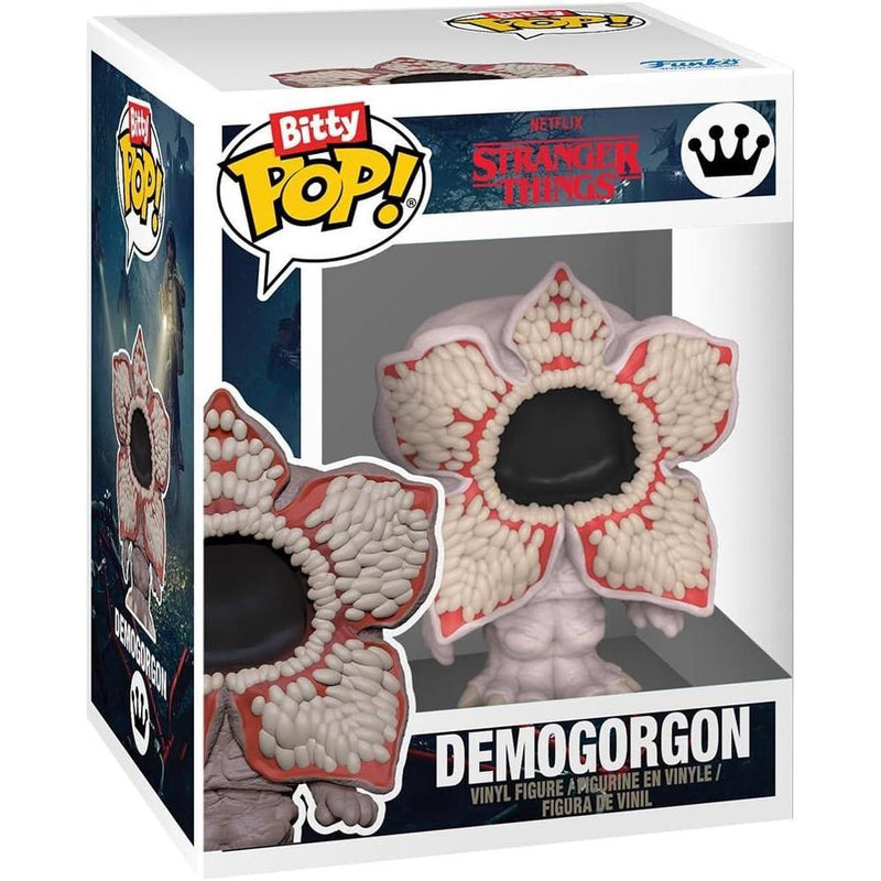 Funko Pop Bitty: Stranger Things - Demogorgon, Will, Barb y figura sorpresa coleccionable, estilo puede variar