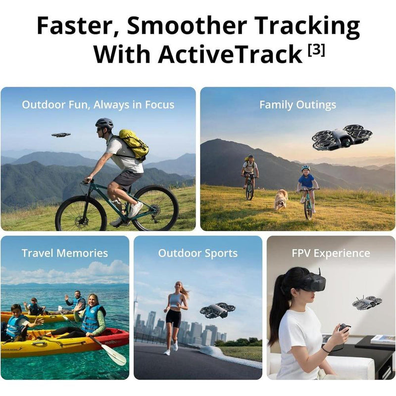DJI Neo 2 Combo Fly More con control remoto RC-N3, transmisión estable con transceptor digital, dron 4K para principiantes