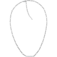 Calvin Klein collar de cadena para mujeres, color plateado, modelo 35700002, acero inoxidable, sin piedra preciosa