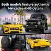 LEGO Speed Champions Mercedes-AMG G 63 y SL 63: Juego de construcción F1 para niños y coleccionistas con detalles auténticos