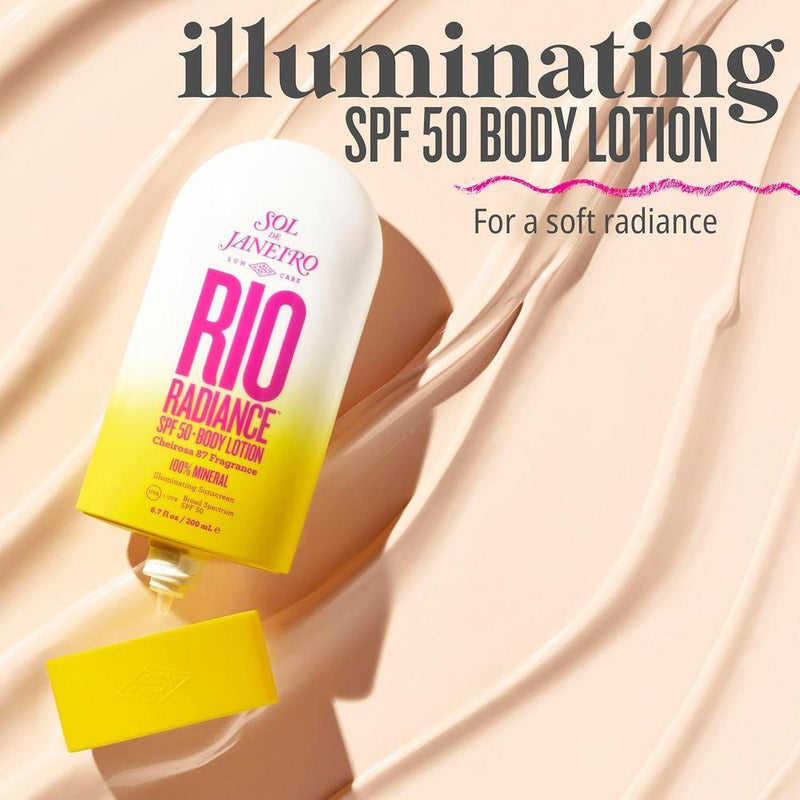 Radiance™ Loción Corporal Mineral SPF 50 Protector Solar con Niacinamida