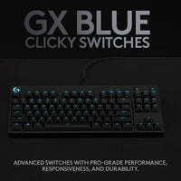 Logitech G Pro: Teclado para gamers, diseño ultra portátil, micro USB, 16.8M colores LIGHTSYNC, retroiluminación RGB