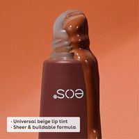 Eos Holiday Super Bálsamo con Color Salted Caramel Lip Tint 0.35oz
