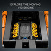 LEGO Technic Lamborghini Huracán Tecnica en Naranja para Niños, Juguete de Coche con Motor V10, Dirección Funcional y Puertas Abatibles