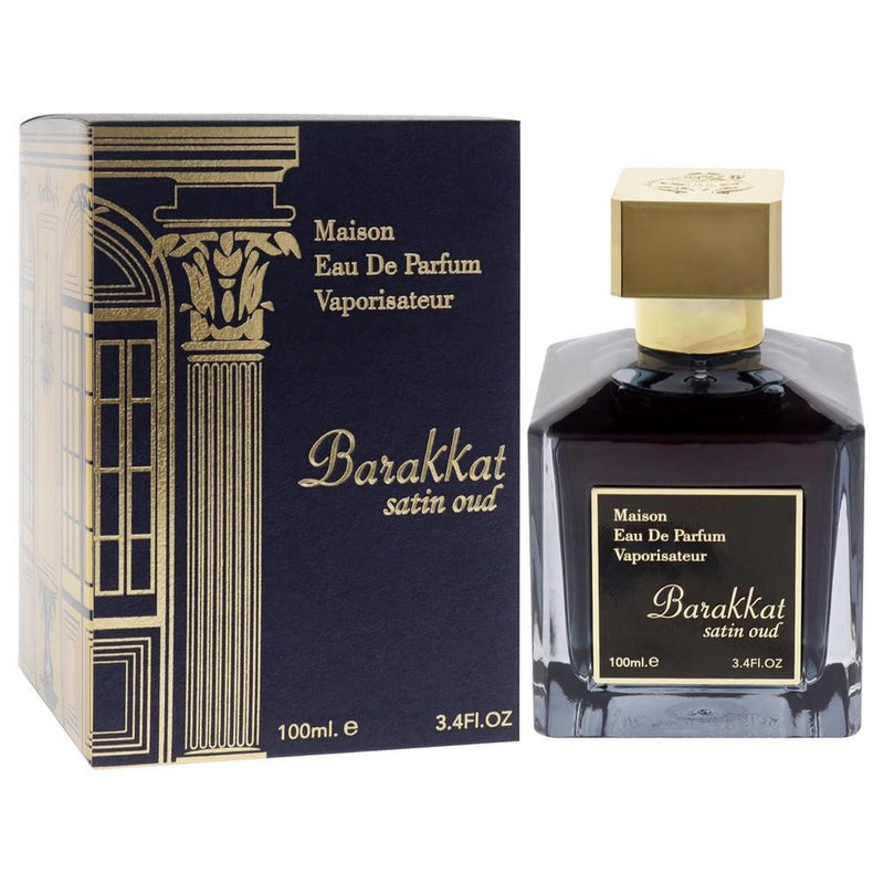 Maison Barakkat Satin Oud by Fragrance World for Unisex