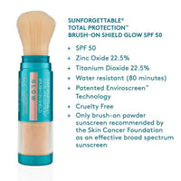 Colorescience Protector solar en polvo mineral para piel sensible, protección UVA/UVB, luz azul y polución