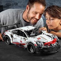 LEGO Technic Porsche 911 RSR Réplica Avanzada de Auto de Carreras, Juego Coleccionable para Niños y Niñas