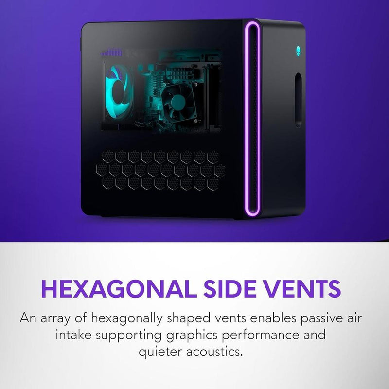Alienware Aurora Gaming Desktop con Intel Core Ultra 7, NVIDIA GeForce RTX 5060Ti, 16GB RAM, 1TB SSD, PSU Platino