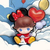 POP MART DIMOO World × Disney Series Figuras coleccionables, diseño aleatorio, decoración hogar, caja individual