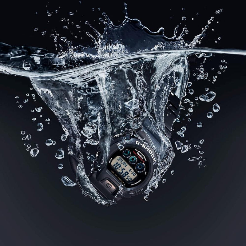 G-Shock GW6900-1 reloj solar deportivo negro y resistente para hombre, perfecto para un estilo de vida activo