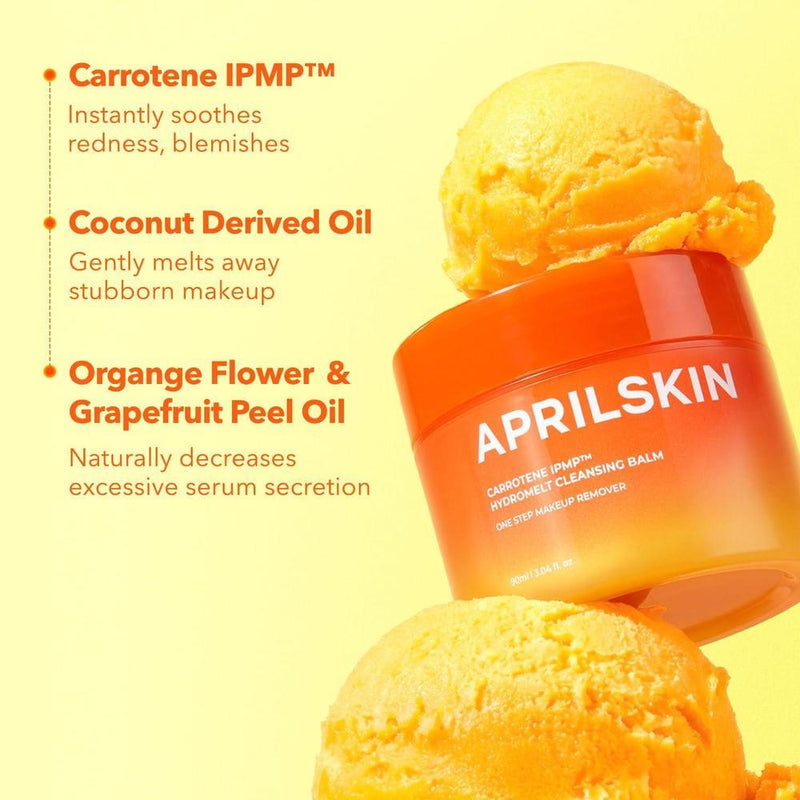 APRILSKIN Duo de Tinte Labial y Bálsamo Limpiador, Color Vibrante y Limpieza Profunda Nutritiva
