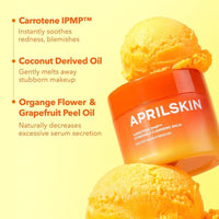 APRILSKIN Duo de Tinte Labial y Bálsamo Limpiador, Color Vibrante y Limpieza Profunda Nutritiva