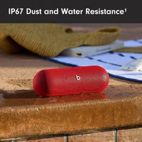 Beats Pill - Altavoz Bluetooth portátil con batería de larga duración, resistente al agua y compatible con Apple y Android