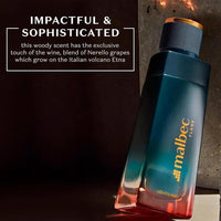 Malbec Eau De Toilette Flame de O Boticário, colonia para hombres con aroma a uva Nerello amaderada y vetiver