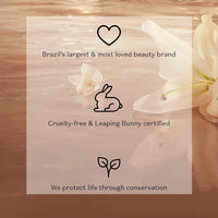 O Boticário Lily Satin Crema Hidratante Corporal Perfumada para Piel Seca con Manteca de Karité y Vitamina E