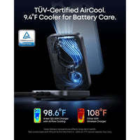 Estación de carga inalámbrica Anker Prime 3 en 1, soporte de cargador MagSafe, 25W para iPhone, Apple Watch, AirPods