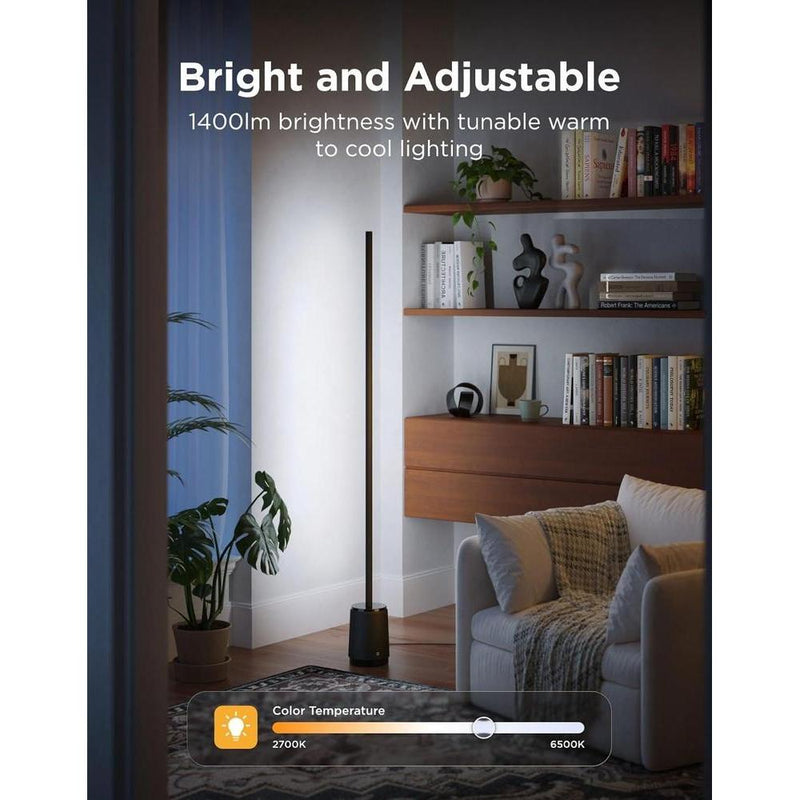 Lámpara de pie Govee Smart RGBIC, compatible con asistentes de voz, color y temperatura ajustables, con modos dinámicos