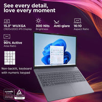 Lenovo IdeaPad Laptop Intel I7 13ª Gen 16GB Ram 512GB SSD WUXGA WiFi 6 Office 365