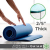 Gaiam Essentials Tapete de yoga grueso para acondicionamiento físico y ejercicio, con correa de transporte