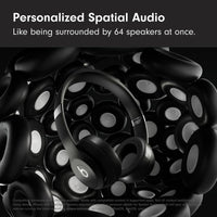 Beats Solo 4, Auriculares Bluetooth inalámbricos con compatibilidad Apple y Android, batería de hasta 50 horas, color negro mate
