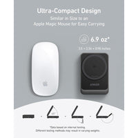 Estación de carga inalámbrica 3 en 1 Anker MagGo para iPhone, AirPods y Apple Watch con MagSafe, carga rápida y diseño compacto