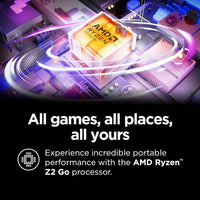 Lenovo Legion Go S 2025 - PC Portátil Para Juegos, 8" WUXGA 120Hz, 16GB RAM, 512GB SSD, AMD Ryzen Z2 go, Blanco Glaciar
