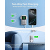 Anker MagGo Power Bank con certificación oficial para Apple, batería compacta de 10,000 mAh y cable USB-C integrado, para múltiples dispositivos