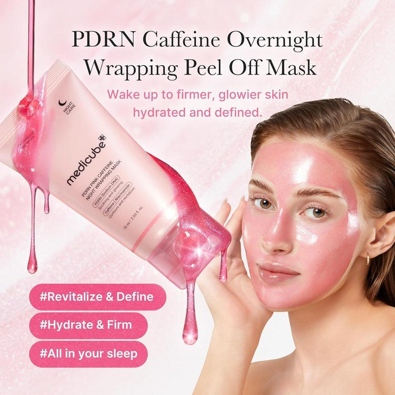 Mascarilla Medicube PDRN Peel Off Mask Caffeine 75ml