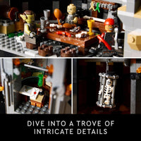 LEGO Icons El Señor de los Anillos Barad-dûr Juego de construcción para adultos con 10 minifiguras, ideal para fanáticos