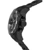 Reloj cronógrafo de cuarzo Invicta Pro Diver con correa de acero inoxidable plateado y esfera negra para hombre, modelo 0073