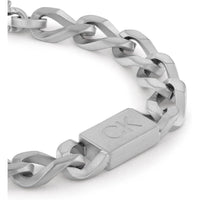 Pulsera de eslabones para hombre de Calvin Klein, de cadena y cierre seguro, diseño contemporáneo y elegante