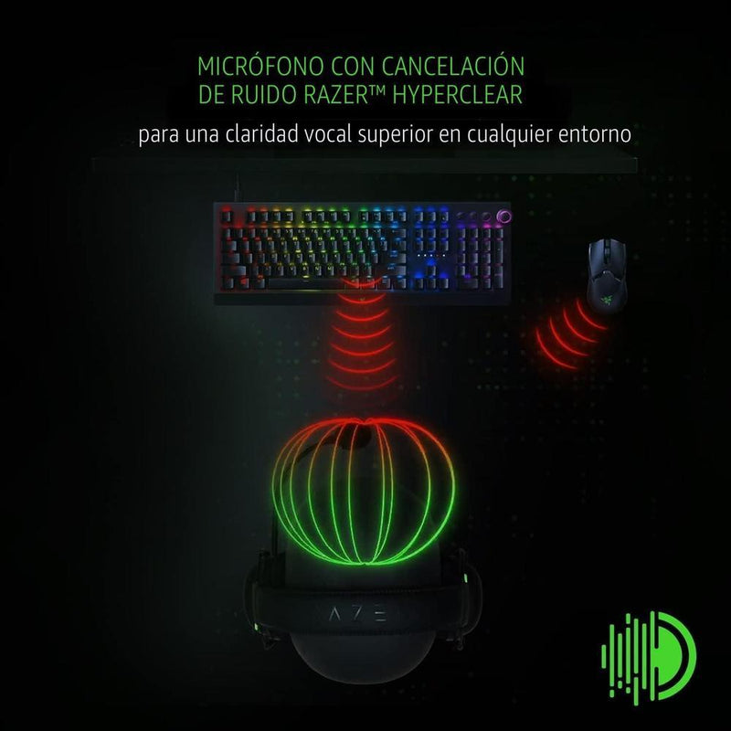 Razer BlackShark V2 X Auriculares para gamer con sonido envolvente 7.1 y almohadillas de espuma viscoelástica para PC, PS4, PS5 o Switch