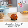 Echo Dot edición limitada con licencia oficial de la NBA, nuevo modelo con mejor calidad de sonido y Alexa integrada