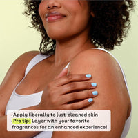 eos Shea Better Loción corporal Jasmine Peach, cuidado de la piel 24 horas, ligera, vegana y con karité natural
