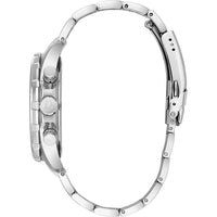 Reloj Cronógrafo de 6 Manecillas Marine Star para Hombre, Batería Incluida, Plata, Estilo Náutico, Cristal Mineral