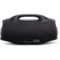 JBL Boombox 4 - Altavoz portátil impermeable con sonido masivo, 34 horas de reproducción y conexión Auracast negro