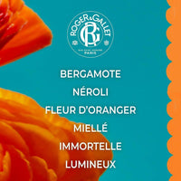 Gel de ducha ROGER & GALLET hidratante y limpiador a base de aloe vera, suave para la piel con fragancia Neroli