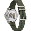 Bulova Militar Heritage Hack Veteran's Watchmaking Initiative, reloj automático de 3 manecillas con correa de cuero negro