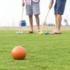 GoSports - Juego De Croquet Para Seis Jugadores Para Adultos Y Niños, Diseño Moderno De Madera, Deluxe (89 Cm) O Estándar (71 Cm)