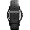 Reloj cronógrafo para hombre AX Armani Exchange, correa de cuero, acero inoxidable o silicona, moderno y resistente